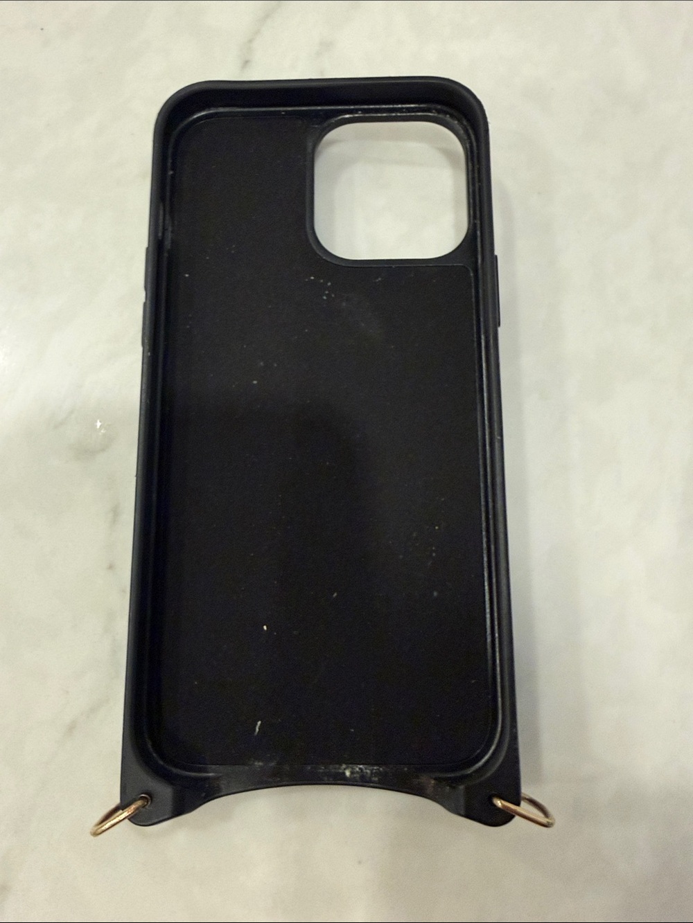 Bandolier iPhone 13 Pro Max Iridescent Green-Blue Snake-Texture Card Phone Case - Picture 4 of 4